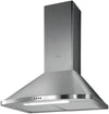 Cappa a parete con camino 90 cm, finitura acciaio inox, luce LED Elica PRF0187107