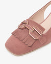 Nero Giardini slingback donna in velour rosa antico E615501D671