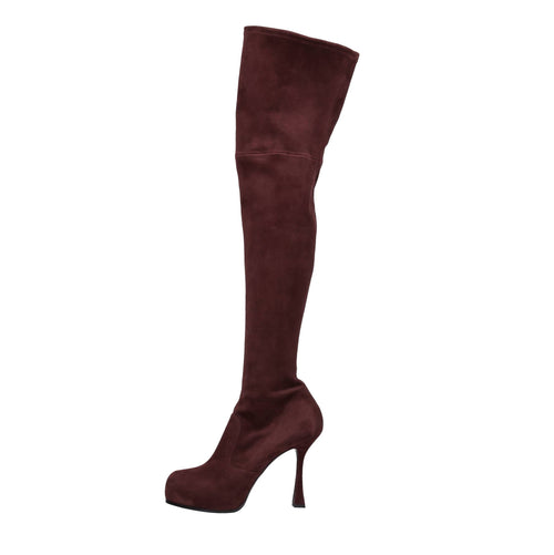 Casadei Stivali Bordeaux da donna