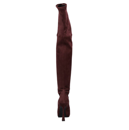 Casadei Stivali Bordeaux da donna