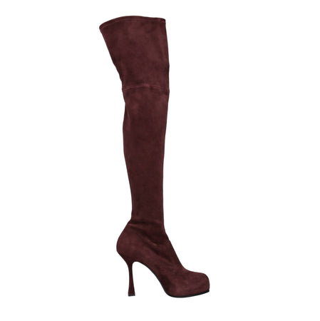 Casadei Stivali Bordeaux da donna
