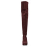 Casadei Stivali Bordeaux da donna