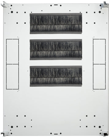 Sei Spazzole Ingresso Cavi per Armadio Rack 380 mm