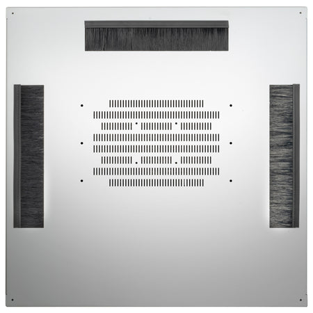 Due Spazzole Ingresso Cavi per Armadio Rack 380 mm
