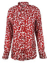 Caliban Camicie Rosso da donna