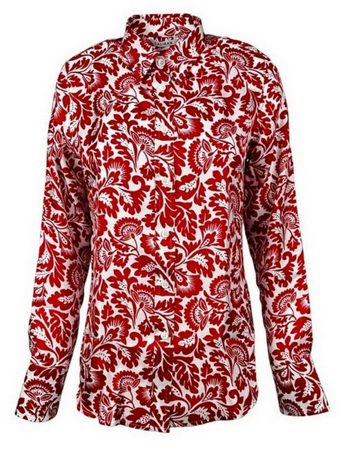 Caliban Camicie Rosso da donna