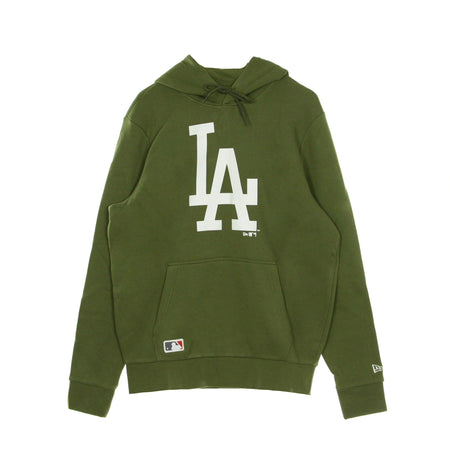 NEW ERA Felpa Cappuccio Uomo Mlb Seasonal Team Logo Hoody Losdod New Olive/white da uomo