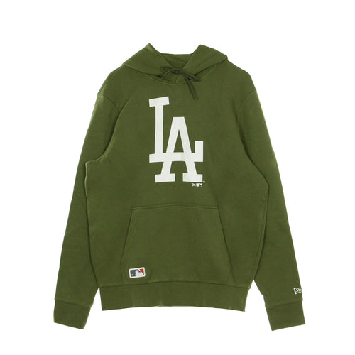 NEW ERA Felpa Cappuccio Uomo Mlb Seasonal Team Logo Hoody Losdod New Olive/white da uomo