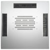 Tre Spazzole Ingresso Cavi per Armadio Rack 380 mm