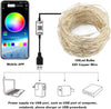 Luci Natalizie A Strisce Led App 10mt Usb Bluetooth Decorative Per Albero Natale