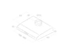 Cappa incasso 90cm bianco Elica Krea Gfa PRF0104636B