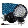 Faro Led da Lavoro Led Work Light Lampada Supplementare Rotondo 4,5' 56W 5600LM 12V 24V IP67 6000K