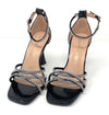 Francesco Milano sandali donna tallone chiuso nero G19-04T