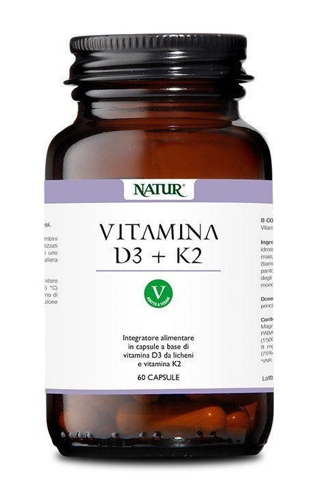 Vitamina d3 piu k2 60cps