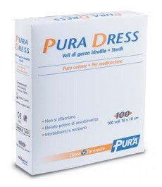 Garza pura dress 10x10cm 100pz