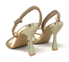 Francesco Milano sandali donna micro strass platino G19-02T