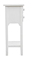 Mobiletto Blanc struttura in legno MDF con 2 cassetti per interni