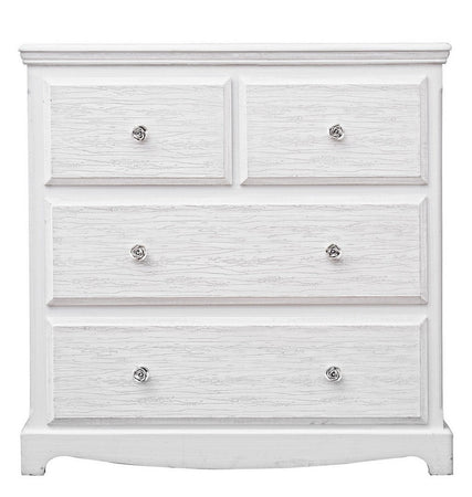 Cassettiera "Blanc" per interno, con 4 Cassetti, 87 x 47 x 88 cm