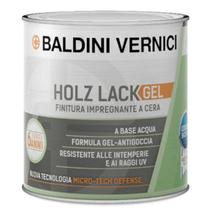 Holz Lack Gel – Finitura impregnante a cera antigoccia 2,5 litri