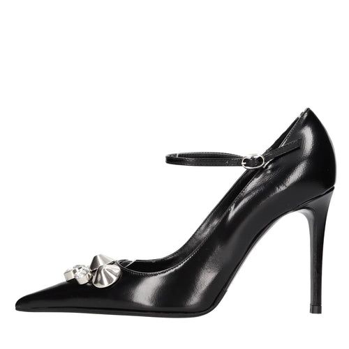 Lella Baldi Scarpe con Tacco Nero da donna