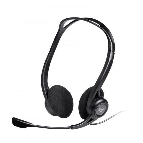 Cuffie Logitech 960 USB - Padiglione auricolare - Chiamate e musica - Stereofonico - Cavo 2.4 mt. - Nero