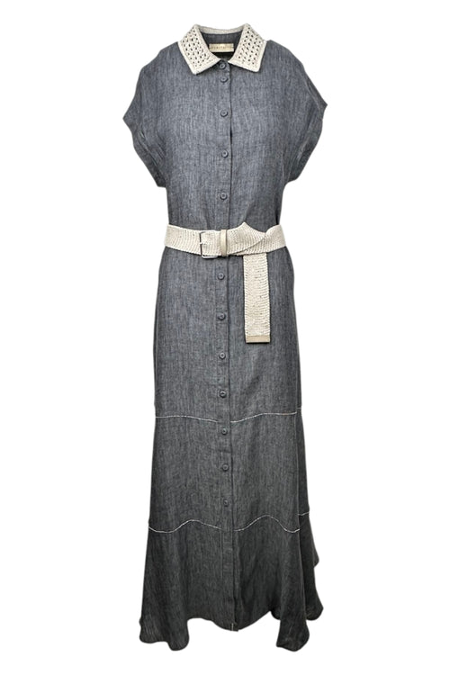 Purotatto Abiti Antracite/beige da donna