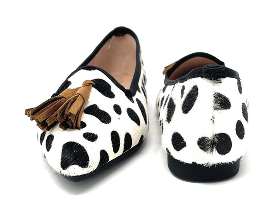 Francesco Milano ballerina donna pois con nappine A03-25M