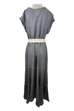 Purotatto Abiti Antracite/beige da donna
