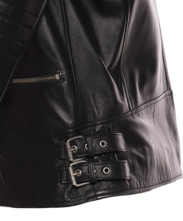 Rockstar - Chiodo Uomo Nero in vera pelle