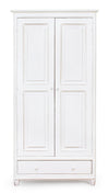 Armadio Colette in legno di mango, da 2 ante e 1 cassetto da 90 x 55 x 190 cm