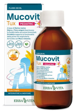 Mucovit tux fluido bambini 200