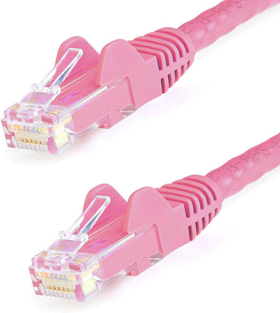 Cavo di rete Patch CCA Cat. 6 Rosa UTP 1 m