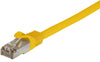 Cavo di rete Patch in CCA Schermato Cat. 6 Giallo F/UTP 2m Bulk
