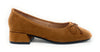 Francesco Milano ballerina donna in pelle cuoio D05-05C