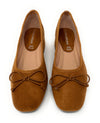Francesco Milano ballerina donna in pelle cuoio D05-05C