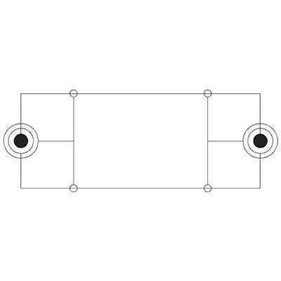 Cavo Audio Stereo 2.5mm M/M 1,5 mt