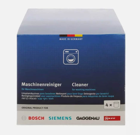 Detergente pulitore sgrassante lavatrice 200 gr. 4pz Bosch Siemens 00311928
