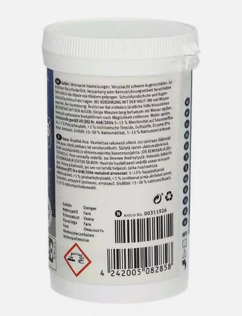 Detergente pulitore sgrassante lavatrice 200 gr. 4pz Bosch Siemens 00311928