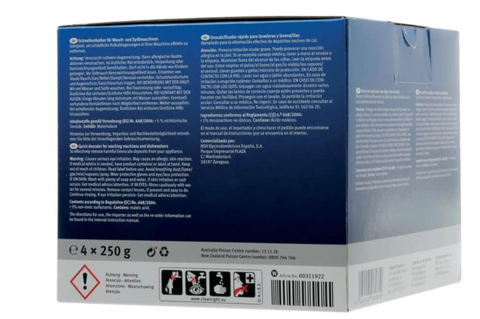 Decalcificatore kit 4pz Bosch 00312331