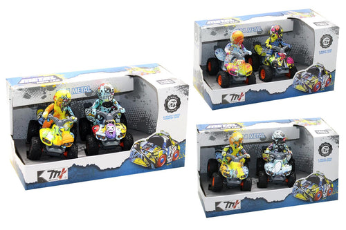 Quad metal color set 2 pezzi