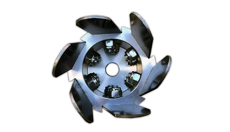 Zappetta testina universale per decespugliatore a 6 lame