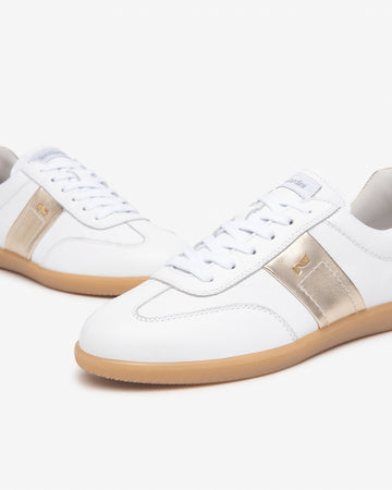 Nero Giardini sneakers donna in pelle bianco E512851D707