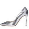 Casadei Scarpe con Tacco Argento da donna