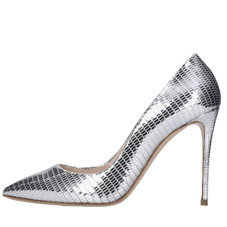 Casadei Scarpe con Tacco Argento da donna