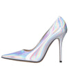 Casadei Scarpe con Tacco Argento da donna
