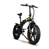 Jeep E-BIKES fat FR 7020 20 250W Nero - Bicicletta Elettrica Pieghevole ad Alte Prestazioni