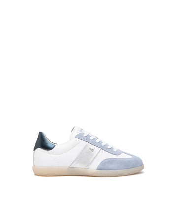 Nero Giardini sneakers donna in pelle col. fiordaliso E512855D623