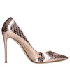 Casadei Scarpe con Tacco Oro da donna
