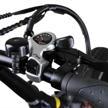 Jeep E-BIKES fat FR 7020 20" 250W Nero - Bicicletta Elettrica Pieghevole ad Alte Prestazioni