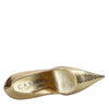 Casadei Scarpe con Tacco Oro da donna
